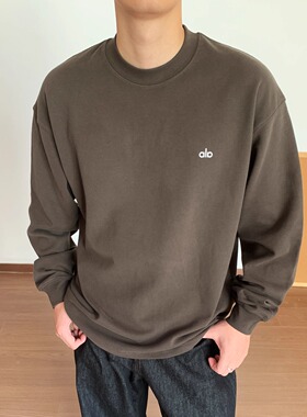 IINDE BOTTOMING T-SHIRT 亲肤柔软纯棉休闲宽松秋季圆领长袖T恤