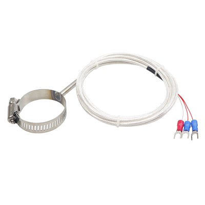 HT-1380 卡箍安装温度传感器 T型 K型热电偶 热电阻Pt100Pt1000