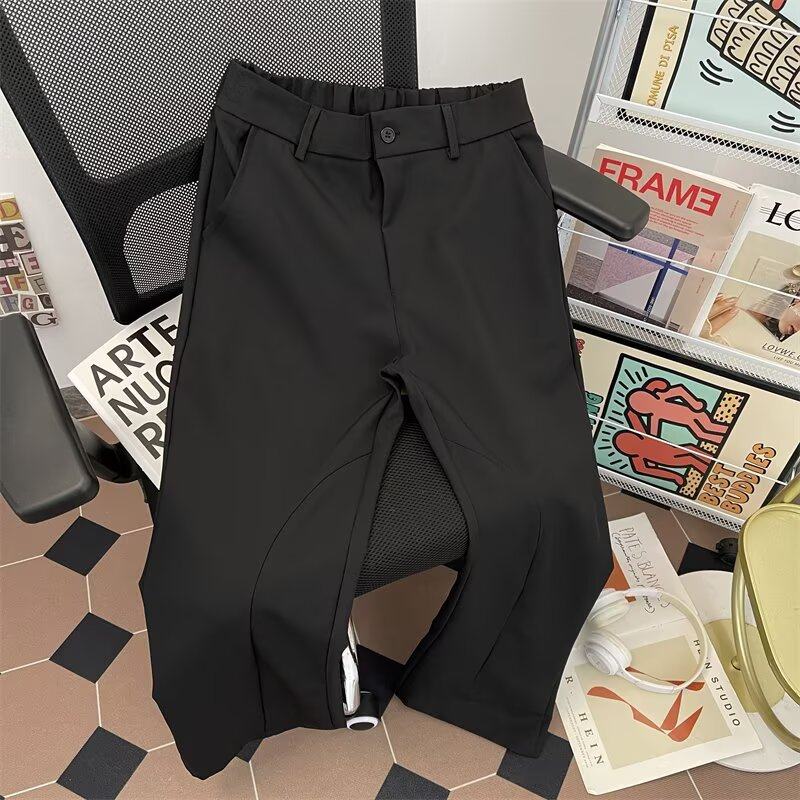 2025新款春夏季美式高街小西裤