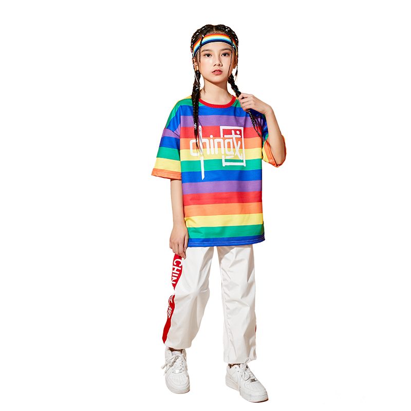 春季儿童啦啦操演出服中小学生运动会啦啦队服幼儿园大合唱表演服