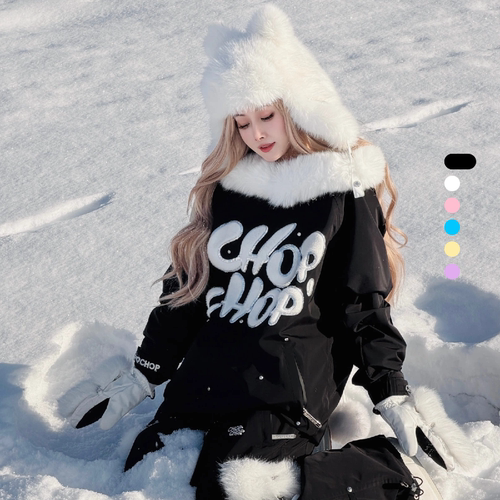 CHOPCHOP26新品 【雪域千金】系列3L滑雪服全压胶加绒保暖