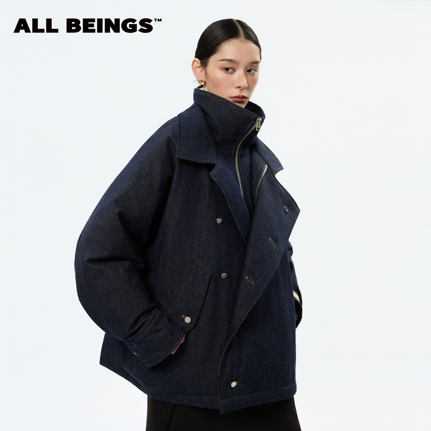 ALLBEINGS新国标90白鹅绒服