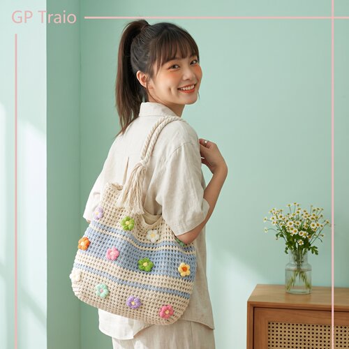 日本GPTraio大容量帆布托特包