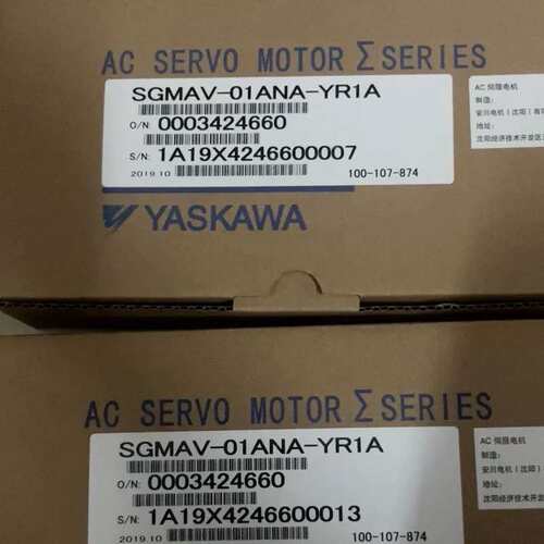议价安川伺服电机SGMAV-01ANA-YR1A，，可维修