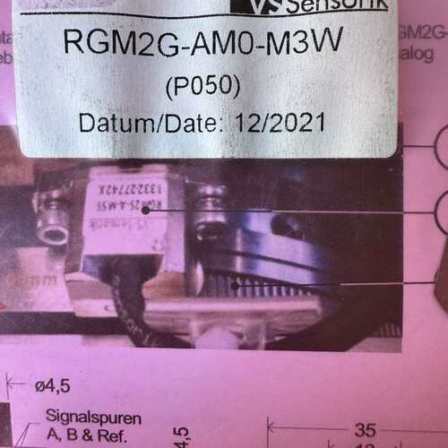 议价VS Sensorik主轴编码器 RGM2G-AM0-M可维修