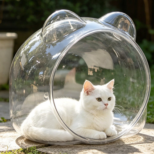 新款流浪猫防水喂食罩户外隐蔽