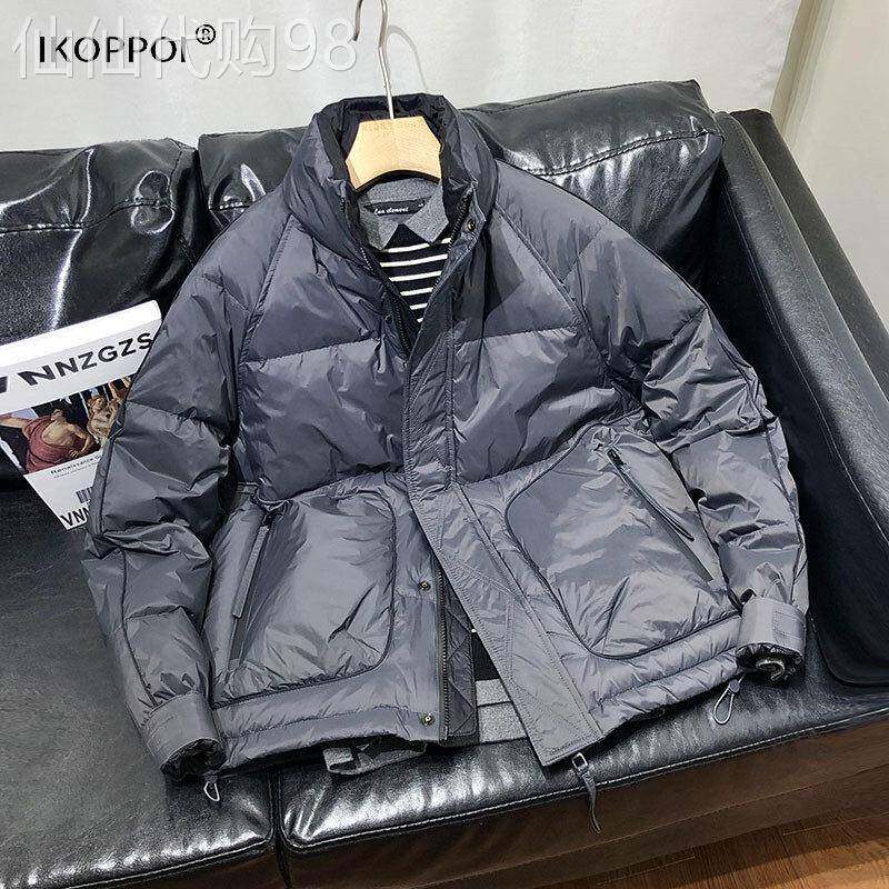 轻薄羽绒服男士秋冬季高级感痞帅百搭外套短款休闲保暖简约羽绒衣