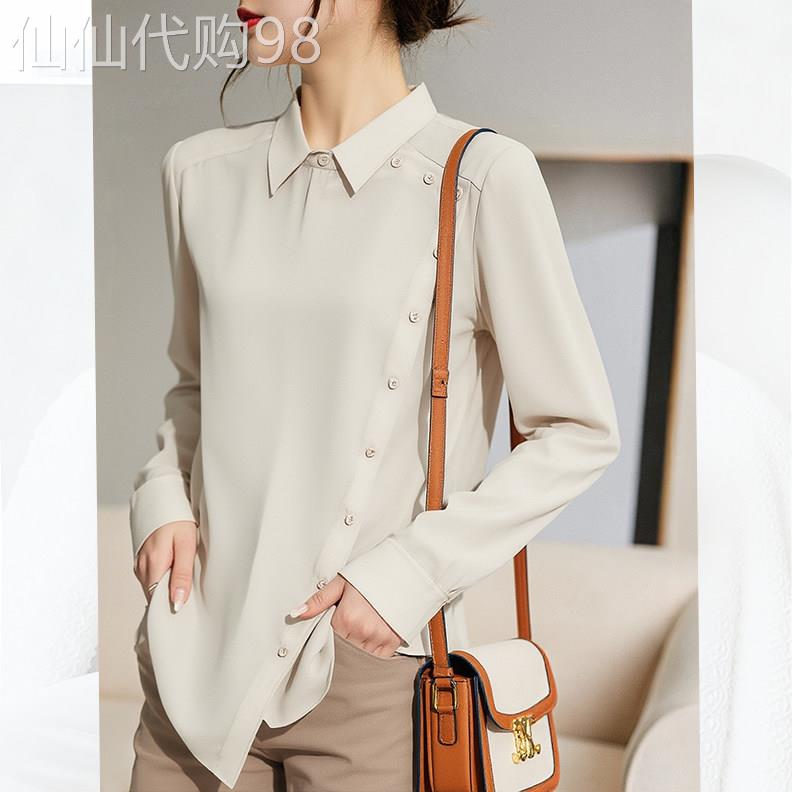 别致独特衬衫宽松显瘦2026春季新款女气质减龄休闲上衣超好看衬衣