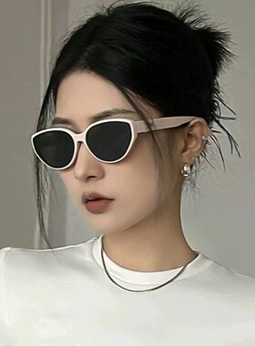 美式复古猫眼墨镜女款2025新款