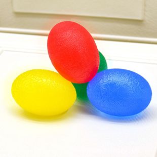 厂家康复训练握力球男女硅胶手指锻炼握力器材练手力弹手握球