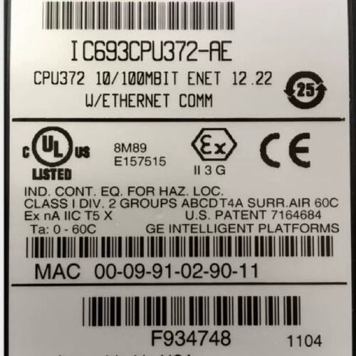 议价 PLC模块IC693CPU372