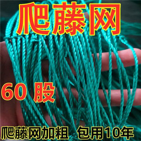 爬藤网种植网家用户外庭院丝瓜苦瓜百香果植物攀爬架园艺网粗绳子图片