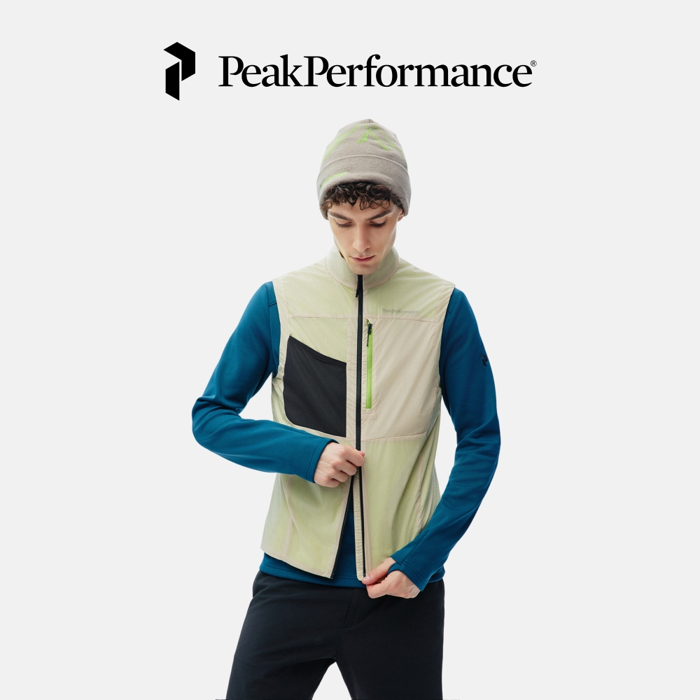 壁克峰男子轻薄抓绒背心