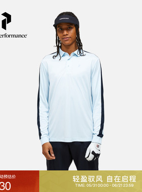Peak Performance壁克峰男子盐系城市户外风吸湿运动长袖T恤POLO