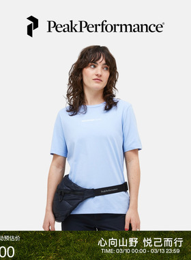 Peak Performance壁克峰Original户外运动女子休闲百搭短袖T恤