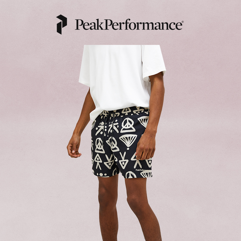 Peak Performance壁克峰Graphic男子印花泳裤G80389