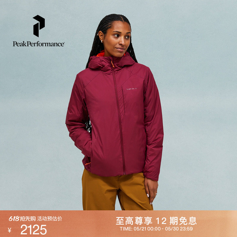 Peak Performance壁克峰Freelight女款两面穿保暖棉服加厚外套