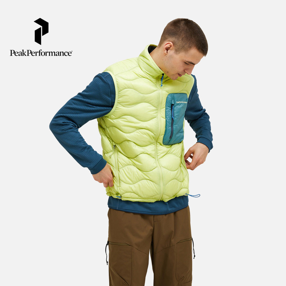 Peak Performance壁克峰吐司服®Utility Down Vest情侣羽绒马甲