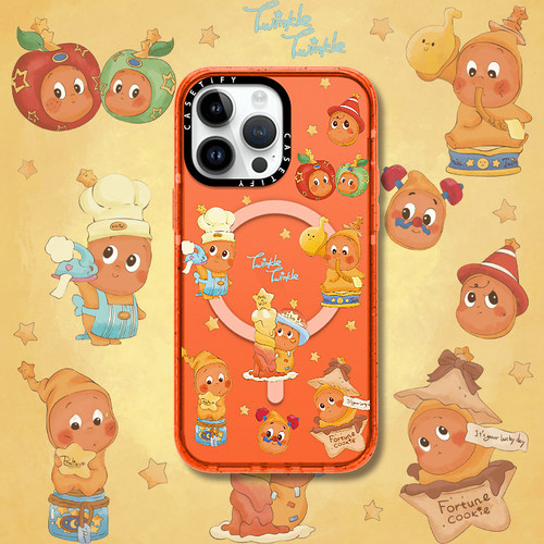 卡通可爱星星人适用苹果17promax手机壳iphone16女新款15磁吸CASE镜面TIFY网红16pro防摔保护套14pro超好看13