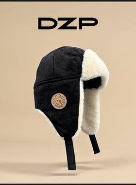 2025新品冬季儿童雷锋帽复古飞行员亲子毛绒帽男女加厚保暖滑雪帽
