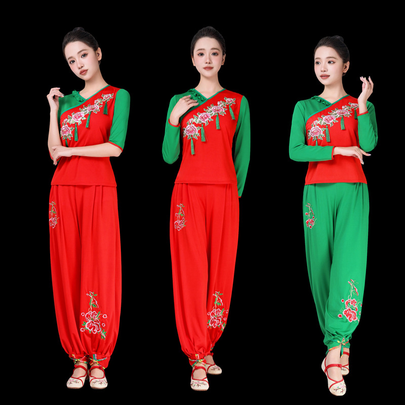 格格秋冬新款广场舞服装