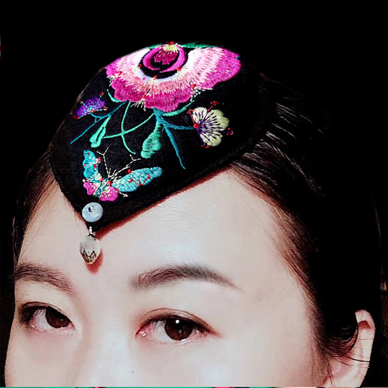 普做新款民族风头饰中国