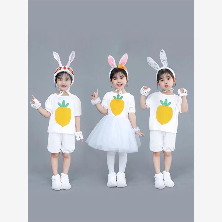 儿童小演出服大灰狼小白