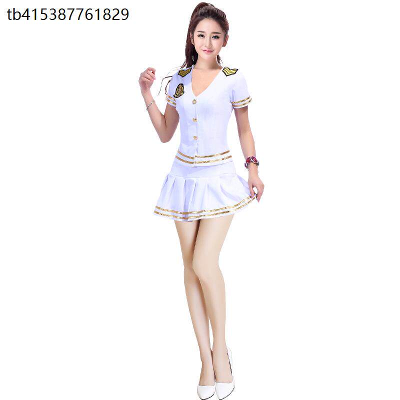 夏季新款桑拿技师服按摩工装洗浴足疗工作服空姐酒店ktv公主服女