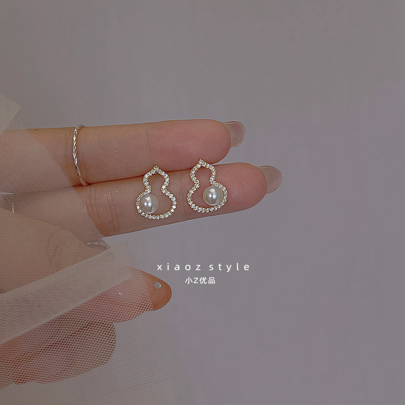 小z优品甜美可爱葫芦耳钉