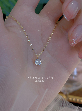 小Z优品女简约项链精致闪耀