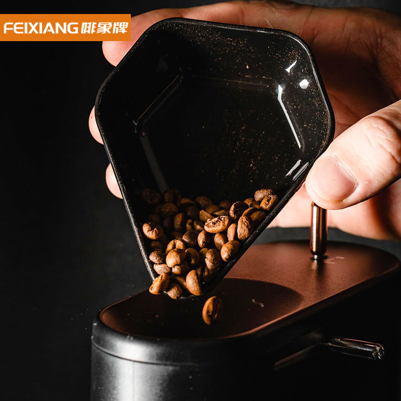 啡象牌咖啡秤豆盘秤塑料豆量杯