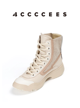 【新品上新】4CCCCEES / SANHO CURLA 厚底切尔西女弹力马丁短靴