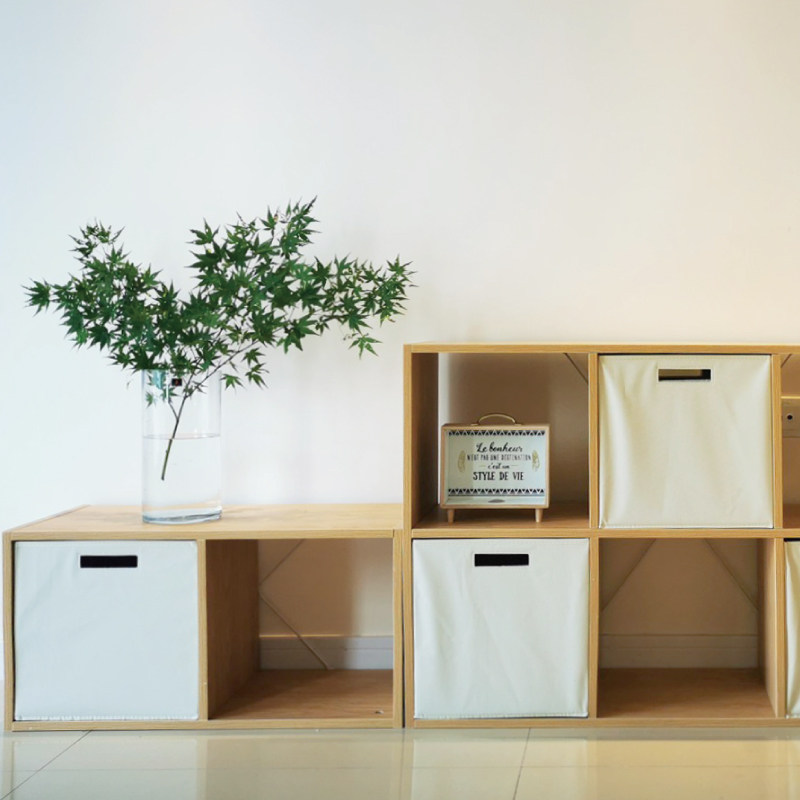 收纳框家居简约班级格子书柜多功能折叠储物箱学生玩具杂物整理盒,收纳整理,收纳箱,淘宝优惠券,粉丝福利购,淘宝优惠卷