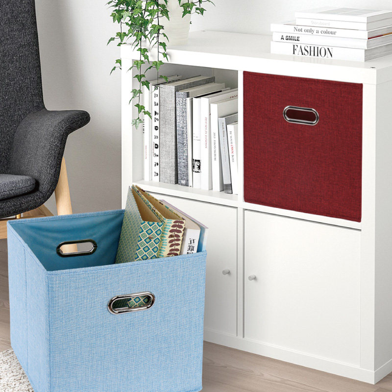 学校班级格子书柜收纳盒文具杂物储物箱办公文件整理筐正方形神器,收纳整理,文具收纳盒,淘宝优惠券,粉丝福利购,淘宝优惠卷