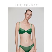 HER 4杯钢圈文胸小胸显大内衣套装 SENSES 何识触动系列3