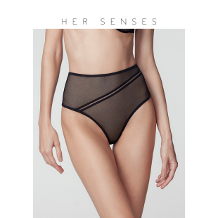 P117 何识重构系列不对称简约高腰三角裤 HER SENSES