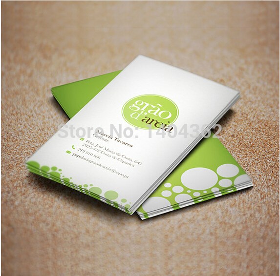 high-grade 200pcs/lot paper business card 300gsm paper cards