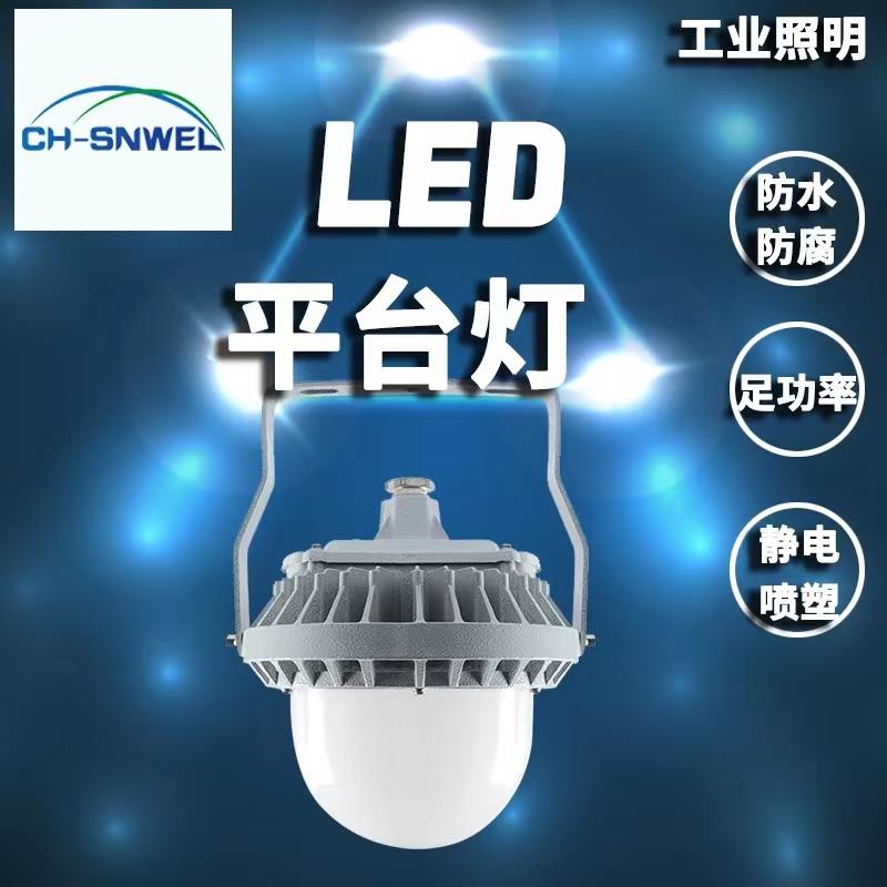 尚为照明 SZSW7140 LED三防平台灯护栏法兰立杆灯交直流智能控制