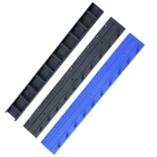 文件装订夹条10孔压边条耗材打孔A4装订机适用厚度3MM到20MM梳式装订机夹条塑封夹条