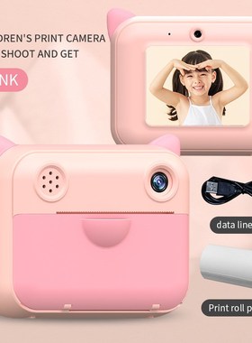 Kids Instant Print Camera For Children Camera Thermal Photo