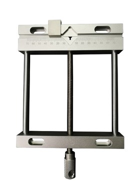 flat tongs parallel jaw plain vise with Maximum holding widt