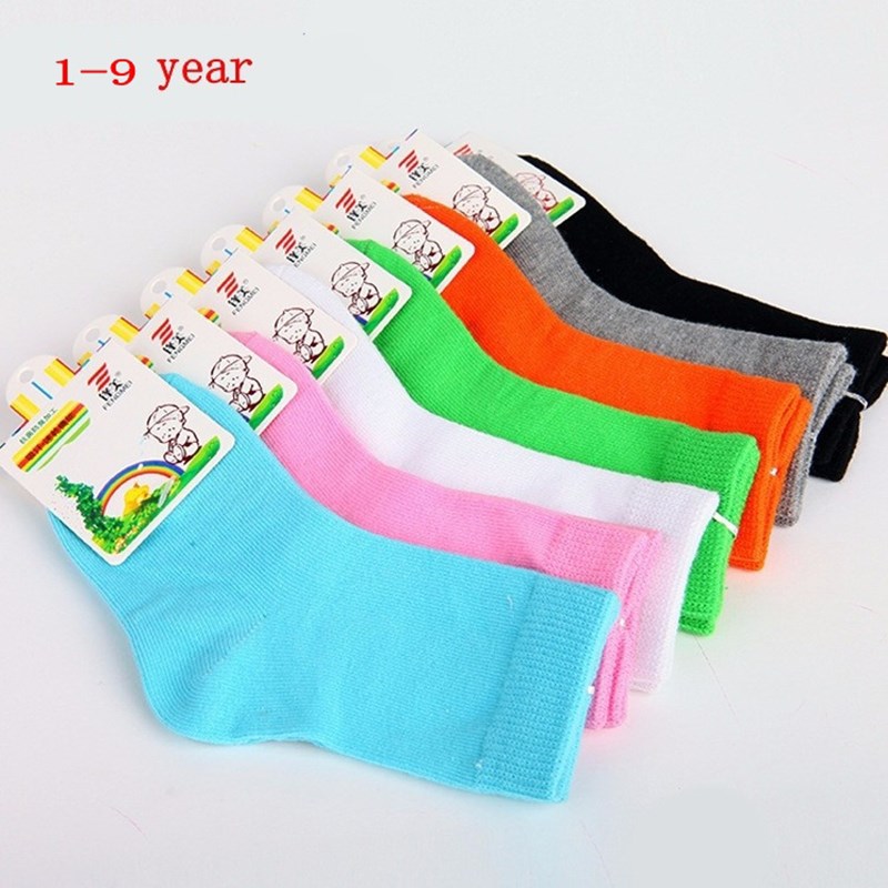 4 pairs Children Socks Spri