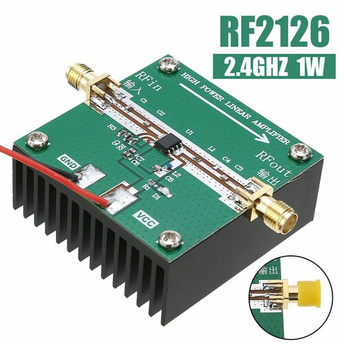 RF2126 400MHZ-2700MHZ broadband RF Power Amplifier 2.4GHZ 1W
