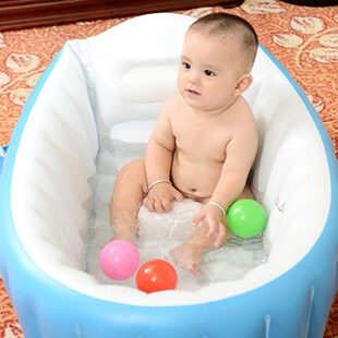 Portable Inflatable Baby Bathtub Foldable Baby Inflatable Ba