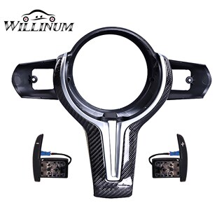 Steering wheel cover trim fit for BMW F10 F11 F30 F32 for M2