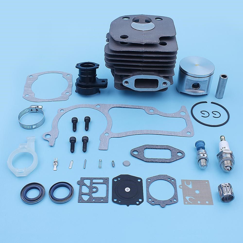52mm big bore cylinder piston gasket kit for husqvarna 372 3
