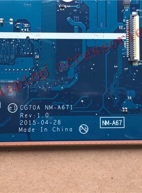 Free Shipping Brand New !!! CG70A NM-A671 For Lenovo G70-35