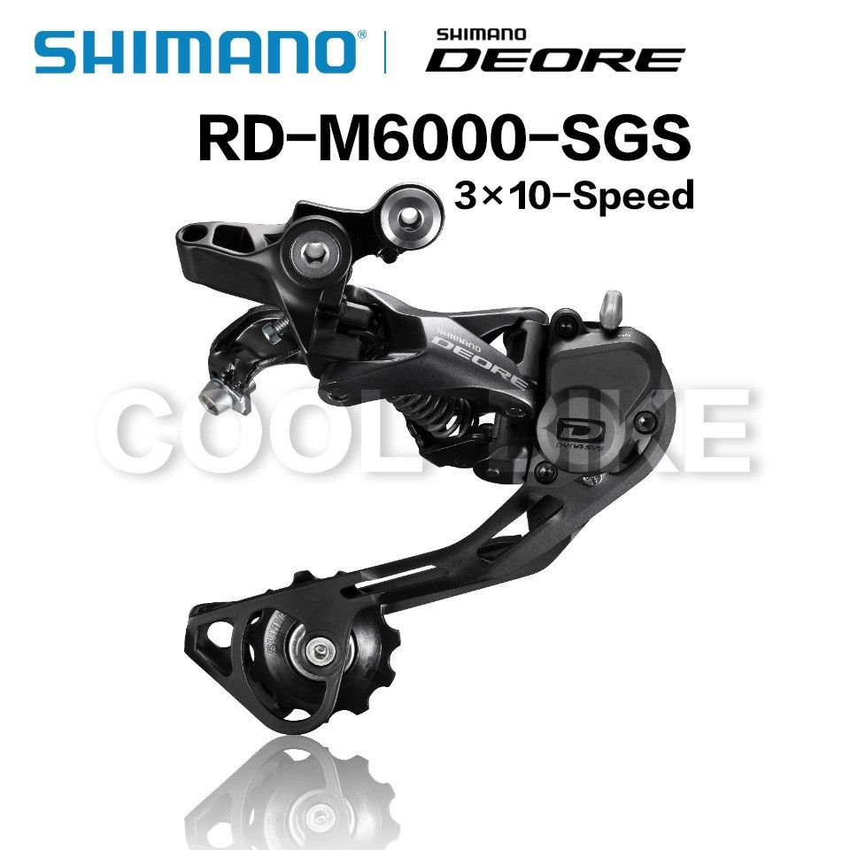 Shimano Deore RD M6000 GS SGS 2×10 speed 3×10 speed Rear D