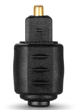 FASDGA Mini Optical Audio Adapter 3.5MM Female Jack To Digi