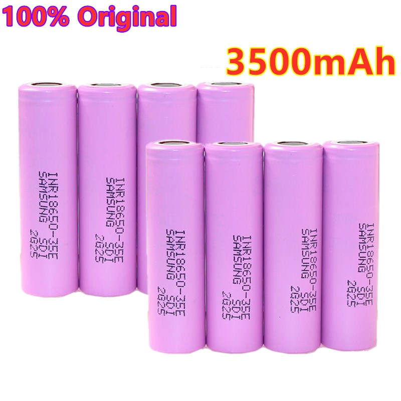 2-10pcs   Original  samsung 18650 3500mAh 13A discharge